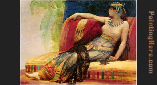 Cleopatra painting - Alexandre Cabanel Cleopatra art painting